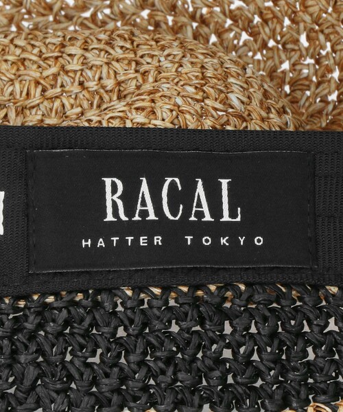 RACAL（ラカル）の「＜Racal＞ ペーパー チューリップ ハット（ハット・メンズ・ブラック/ナチュラル・FREE）」の14枚目の写真