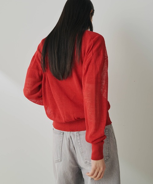 ★期間限定★【新品】Whim Gazette シアーリネンカーディガン Whim Gazette｜シアーリネンカーディガン | Rakuten Fashion