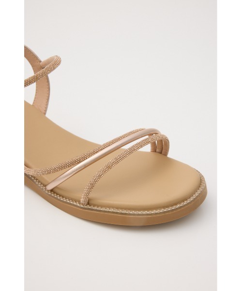 STACCATO(スタッカート)の「プルスコードストラップシャイニーフラット2(サンダル・レディース・シルバー/ゴールド・22.5cm/23.5cm/24.5cm/23.0cm/24.0cm)」の10枚目の写真