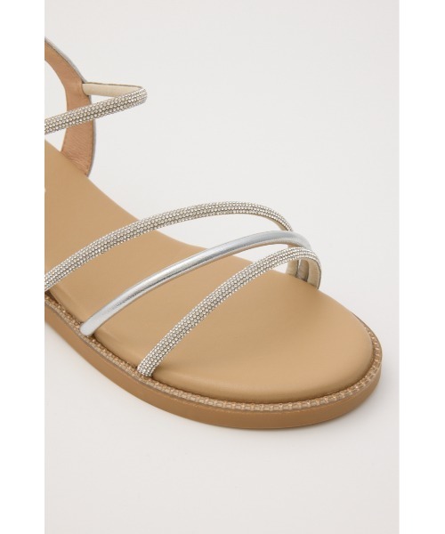 STACCATO(スタッカート)の「プルスコードストラップシャイニーフラット2(サンダル・レディース・シルバー/ゴールド・22.5cm/23.5cm/24.5cm/23.0cm/24.0cm)」の21枚目の写真
