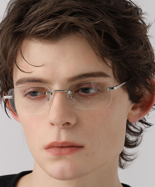 HARE（ハレ）の「【WEB限定】リムレスメガネ(HARE)（メガネ・メンズ・クリア/グレー・FREE）」の11枚目の写真