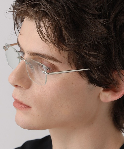 HARE（ハレ）の「【WEB限定】リムレスメガネ(HARE)（メガネ・メンズ・クリア/グレー・FREE）」の13枚目の写真