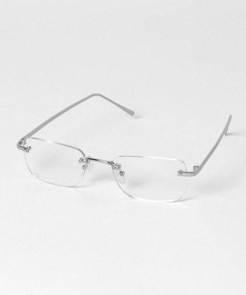 HARE（ハレ）の「【WEB限定】リムレスメガネ(HARE)（メガネ・メンズ・クリア/グレー・FREE）」の5枚目の写真