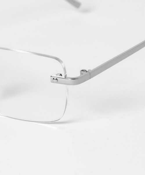 HARE（ハレ）の「【WEB限定】リムレスメガネ(HARE)（メガネ・メンズ・クリア/グレー・FREE）」の10枚目の写真
