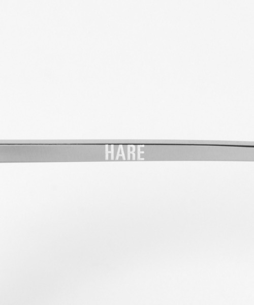 HARE（ハレ）の「【WEB限定】リムレスメガネ(HARE)（メガネ・メンズ・クリア/グレー・FREE）」の4枚目の写真