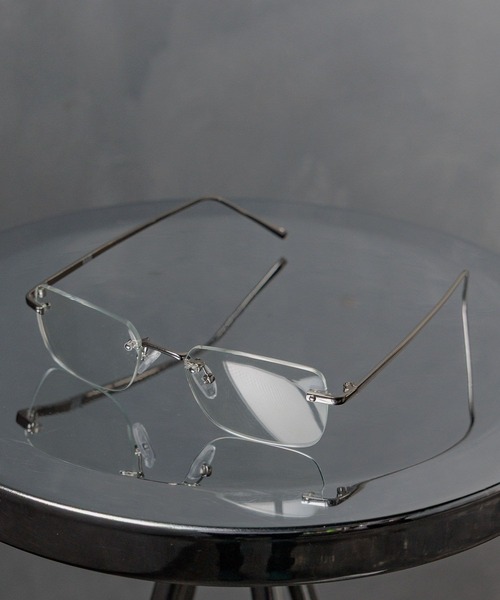 HARE（ハレ）の「【WEB限定】リムレスメガネ(HARE)（メガネ・メンズ・クリア/グレー・FREE）」の14枚目の写真