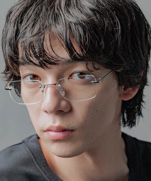 HARE（ハレ）の「【WEB限定】リムレスメガネ(HARE)（メガネ・メンズ・クリア/グレー・FREE）」の16枚目の写真