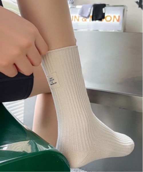 Burner(バーナー)の「【OKUOKU 0909】アソート シンプル ソックス oku-socks-g3-7(ソックス/靴下・レディース・ブラック/ベージュ/クリーム/ブラック系その他2/ホワイト系その他2/イエロー系その他2/ピンク系その他2/ベージュ系その他3/グリーン系その他2/ブルー系その他2/ブラック系その他4/グレー系その他4/ベージュ系その他2/ベージュ系3/サックスブルー系3/パープル系その他2/グレー系その他5/ブラック系その他5/ホワイト系その他5/ホワイト系その他/ベージュ系その他/ホワイト系その他3/ブラック系その他6/ブラック系その他/ブラック系その他3/ホワイト系その他4/グレー/ブルー系その他3・FREE)」の3枚目の写真