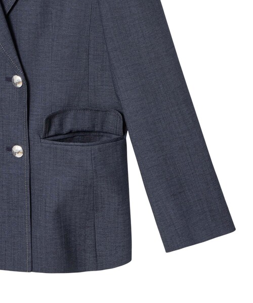 セール】【セットアップ対応商品】オックスストレッチダブルジャケット