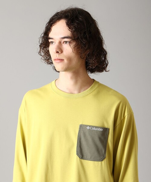 Columbia(コロンビア)の「速乾 UVカット Columbia/ ヤングストリートロングスリーブクルー /コロンビア(Tシャツ/カットソー・メンズ・ホワイト/ネイビー/ブラック/ブラック系その他/グレー/ブルーグリーン/ホワイト系その他/ブラック系その他2/グリーン/ライトオリーブ・S/M/L/XL)」の18枚目の写真