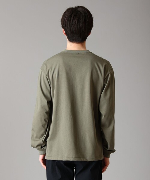 Columbia(コロンビア)の「速乾 UVカット Columbia/ ヤングストリートロングスリーブクルー /コロンビア(Tシャツ/カットソー・メンズ・ホワイト/ネイビー/ブラック/ブラック系その他/グレー/ブルーグリーン/ホワイト系その他/ブラック系その他2/グリーン/ライトオリーブ・S/M/L/XL)」の20枚目の写真