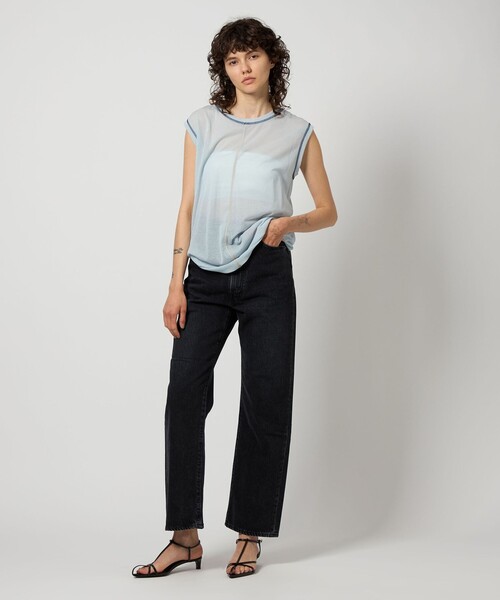 ロク ビューティアンドユーズ 6(ROKU) BEAUTY＆YOUTH ノースリーブカットソー ベージュ サイズ：- 楽天市場】beauty&youth roku（Tシャツ・カットソー｜トップス