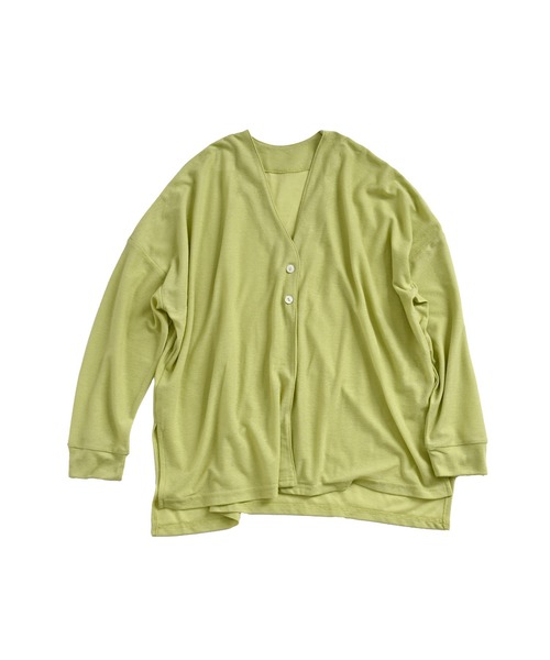 MARAI（マーライ）の「UVカット長袖カーディガン（カーディガン/ボレロ・レディース・ラベンダー/ブルーグレー/ブラック/ライム/ライトグレー・FREE）」の14枚目の写真