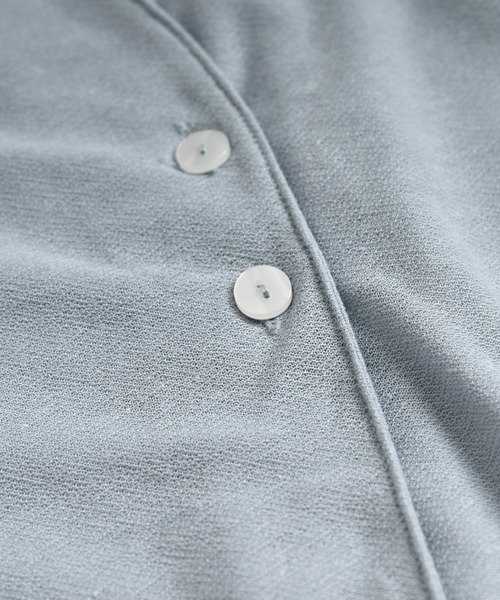 MARAI（マーライ）の「UVカット長袖カーディガン（カーディガン/ボレロ・レディース・ラベンダー/ブルーグレー/ブラック/ライム/ライトグレー・FREE）」の9枚目の写真