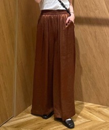 JEANASIS｜ジーナシスのパンツ（ブラウン/茶色系・フルレングス）通販