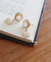 niko and... | シェルモチーフピアス(ピアス（両耳用）)