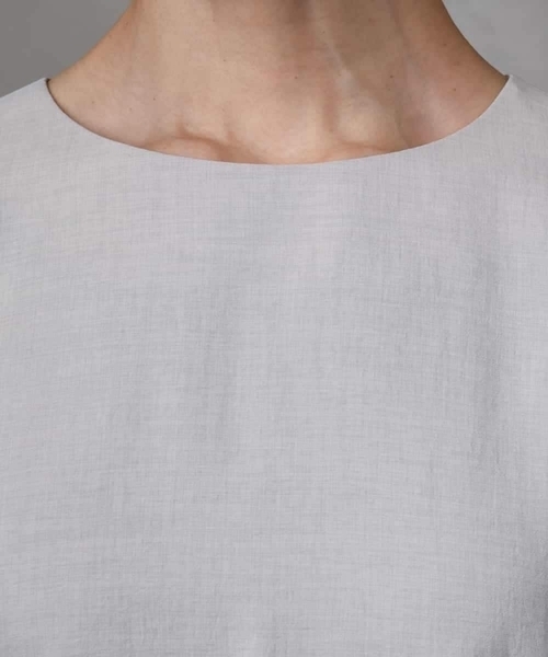 MICHEL KLEIN（ミッシェル・クラン）の「[機能性素材]ドライワンピース(セットアップ対応)（ワンピース・レディース・グレー/ブラック・38）」の18枚目の写真