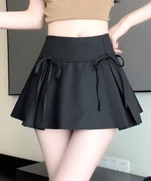リボンミニスカート インナーパンツ付き