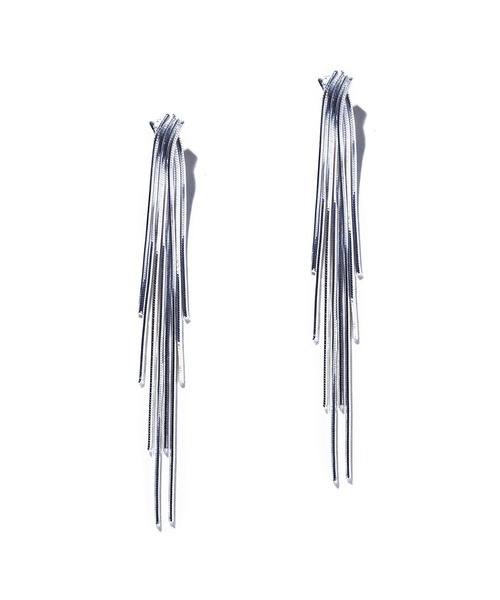 quip queint(クイップクエイント)の「【quip queint】supple pierce/サプル ピアス QU206(ピアス(両耳用)・レディース・シルバー・FREE)」の2枚目の写真
