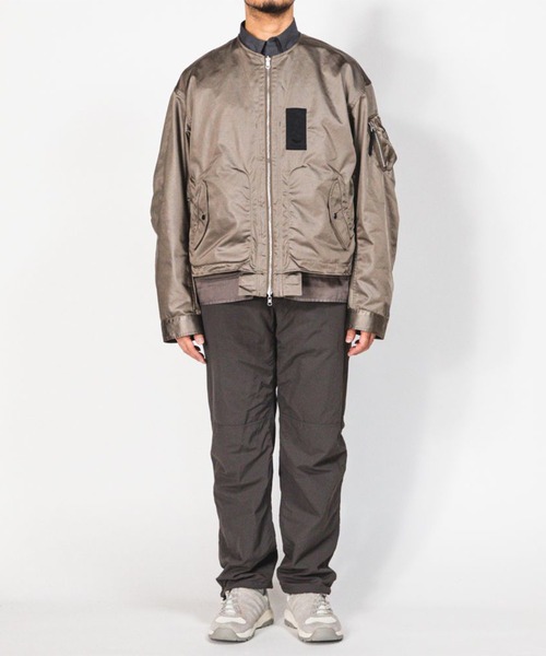 meanswhile(ミーンズワイル)の「Dress Satin Reversible 4Way JKT(その他アウター・メンズ・ブラック/グレー・1(S)/2(M))」の8枚目の写真