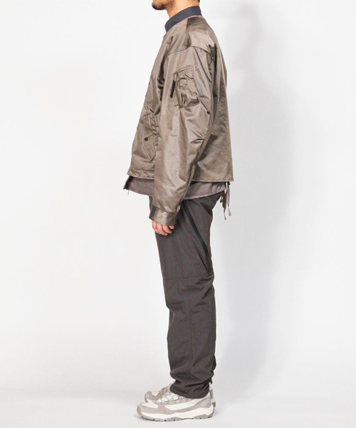 meanswhile(ミーンズワイル)の「Dress Satin Reversible 4Way JKT(その他アウター・メンズ・ブラック/グレー・1(S)/2(M))」の5枚目の写真
