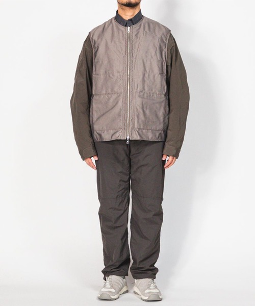 meanswhile(ミーンズワイル)の「Dress Satin Reversible 4Way JKT(その他アウター・メンズ・ブラック/グレー・1(S)/2(M))」の4枚目の写真