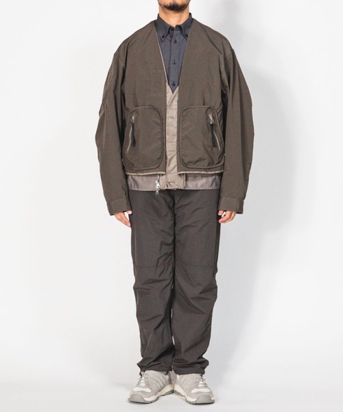 meanswhile(ミーンズワイル)の「Dress Satin Reversible 4Way JKT(その他アウター・メンズ・ブラック/グレー・1(S)/2(M))」の3枚目の写真