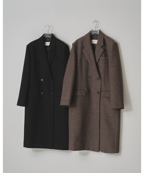 TODAYFUL wool100% chester coat ブラウン TODAYFUL Wool 100 Chester Coat（その他アウター）｜TODAYFUL