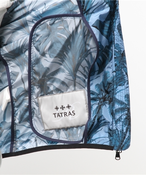 【値下げ！】TATRAS ボタニカルナイロンジャケット TATRAS（タトラス）の「TATRAS ボタニカルプリント ナイロンブルゾン