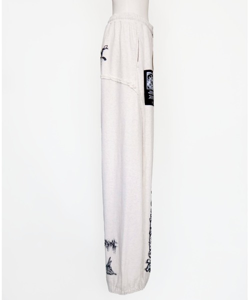 rurumu:(ルルムウ)の「rurumu:/ルルムウ/collage printed lounge pants(その他パンツ・レディース・ピンク/ブラック/グレー/アイボリー・LARGE/MEDIUM)」の18枚目の写真