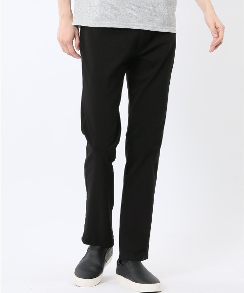 m.f.editorial（エムエフエディトリアル）の「【接触冷感 吸水速乾】m.f.エディトリアル メンズ クロスストレッチ+クール スリムパンツ ツイル（チノパンツ・メンズ・ベージュ/ネイビー/ライトグレー/ブラック・LARGE/S/X-LARGE/MEDIUM）」の2枚目の写真