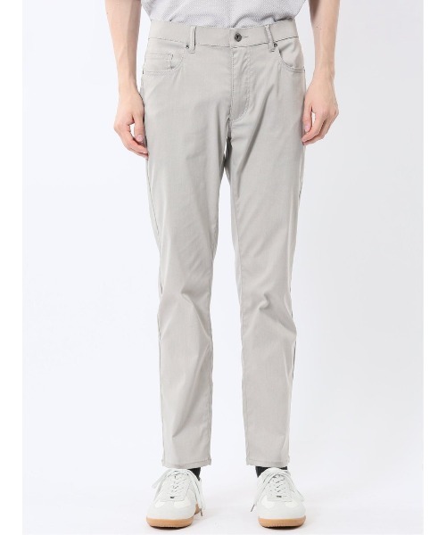 m.f.editorial（エムエフエディトリアル）の「【接触冷感 吸水速乾】m.f.エディトリアル メンズ クロスストレッチ+クール スリムパンツ ツイル（チノパンツ・メンズ・ベージュ/ネイビー/ライトグレー/ブラック・LARGE/S/X-LARGE/MEDIUM）」の5枚目の写真