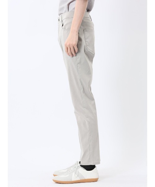 m.f.editorial（エムエフエディトリアル）の「【接触冷感 吸水速乾】m.f.エディトリアル メンズ クロスストレッチ+クール スリムパンツ ツイル（チノパンツ・メンズ・ベージュ/ネイビー/ライトグレー/ブラック・LARGE/S/X-LARGE/MEDIUM）」の6枚目の写真