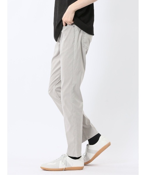 m.f.editorial（エムエフエディトリアル）の「【接触冷感 吸水速乾】m.f.エディトリアル メンズ クロスストレッチ+クール スリムパンツ ツイル（チノパンツ・メンズ・ベージュ/ネイビー/ライトグレー/ブラック・LARGE/S/X-LARGE/MEDIUM）」の12枚目の写真