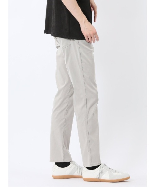 m.f.editorial（エムエフエディトリアル）の「【接触冷感 吸水速乾】m.f.エディトリアル メンズ クロスストレッチ+クール スリムパンツ ツイル（チノパンツ・メンズ・ベージュ/ネイビー/ライトグレー/ブラック・LARGE/S/X-LARGE/MEDIUM）」の14枚目の写真