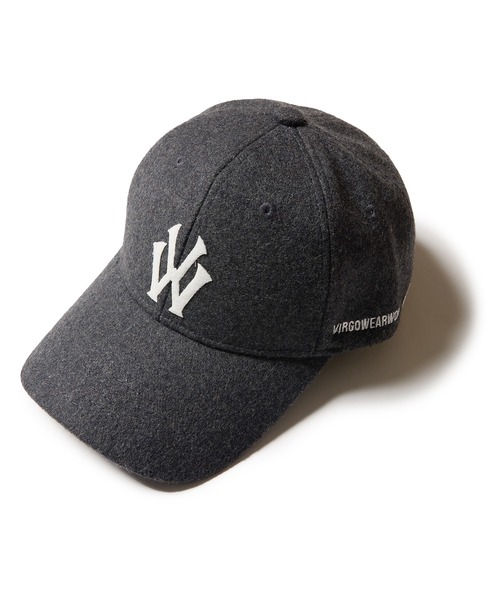 VIRGOwearworks(ヴァルゴウェアワークス)の「RETRO HAZE WOOL CAP(キャップ・メンズ・チャコールグレー/ブラック・2/3)」の1枚目の写真