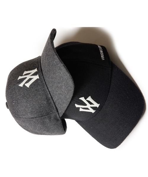 VIRGOwearworks(ヴァルゴウェアワークス)の「RETRO HAZE WOOL CAP(キャップ・メンズ・チャコールグレー/ブラック・2/3)」の3枚目の写真