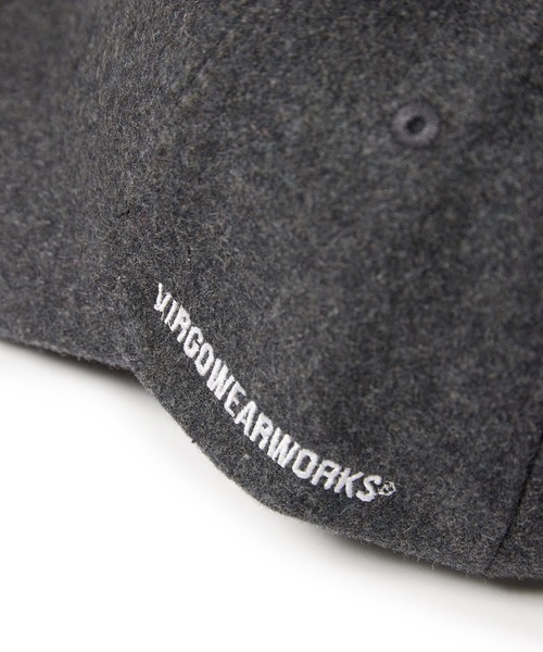 VIRGOwearworks(ヴァルゴウェアワークス)の「RETRO HAZE WOOL CAP(キャップ・メンズ・チャコールグレー/ブラック・2/3)」の5枚目の写真