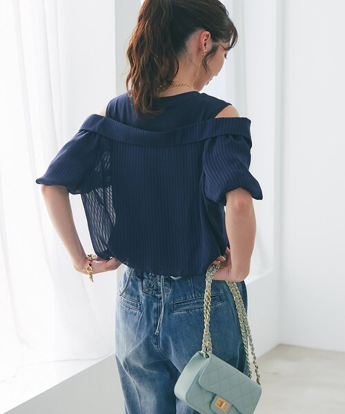 女子力UP】カットソードッキングシャツ | La boutique BonBon