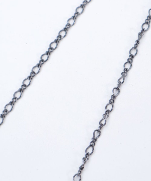 axes femme POETIQUE（アクシーズファムポエティック）の「チェスナイト封入ネックレス（ネックレス・レディース・シルバー/ブラック・FREE）」の7枚目の写真