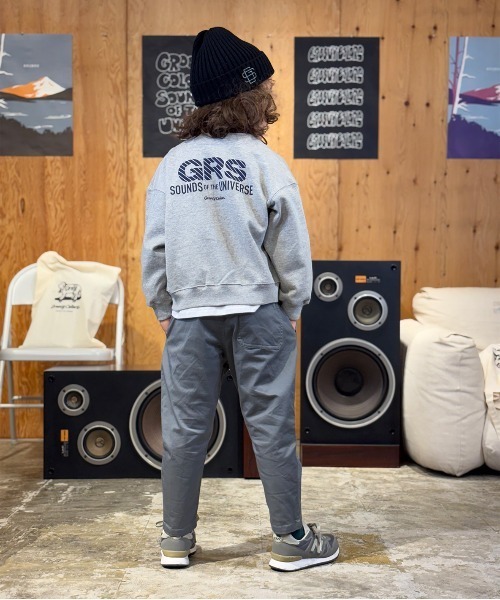 GROOVY COLORS(グルービーカラーズ)の「Stretch Twill CITY Pants(その他パンツ・キッズ・ワインレッド/グレー・145/135)」の7枚目の写真