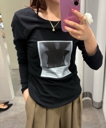 Lui's | シースループリントL/Sカットソー(Tシャツ/カットソー)