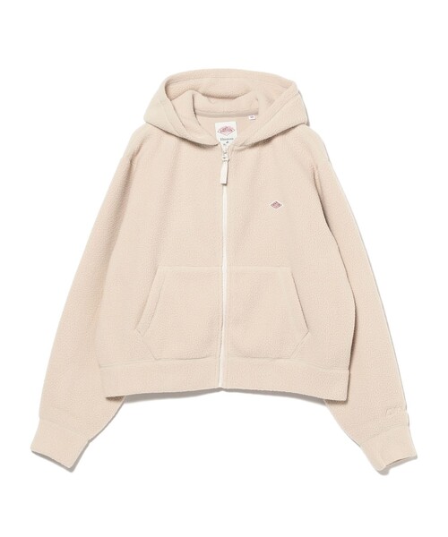 DANTON(ダントン)の「DANTON / POLARTEC ZIP PARKA(ブルゾン・レディース・オフホワイト/ブラック・38)」の3枚目の写真