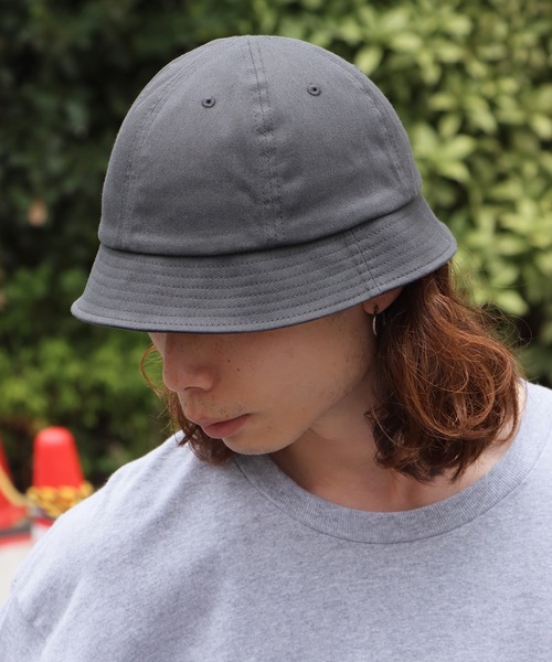 FLEXFIT（フレックスフィット）の「flexfit/フレックスフィット Short Brim Ball Hat バケットハット（ハット・メンズ・ホワイト/ブラウン/グリーン/ブラック・FREE）」の3枚目の写真