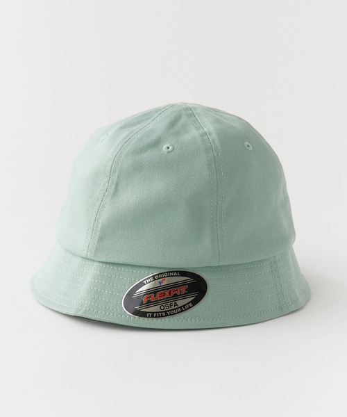 FLEXFIT（フレックスフィット）の「flexfit/フレックスフィット Short Brim Ball Hat バケットハット（ハット・メンズ・ホワイト/ブラウン/グリーン/ブラック・FREE）」の16枚目の写真