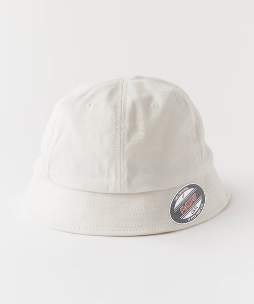 FLEXFIT（フレックスフィット）の「flexfit/フレックスフィット Short Brim Ball Hat バケットハット（ハット・メンズ・ホワイト/ブラウン/グリーン/ブラック・FREE）」の9枚目の写真