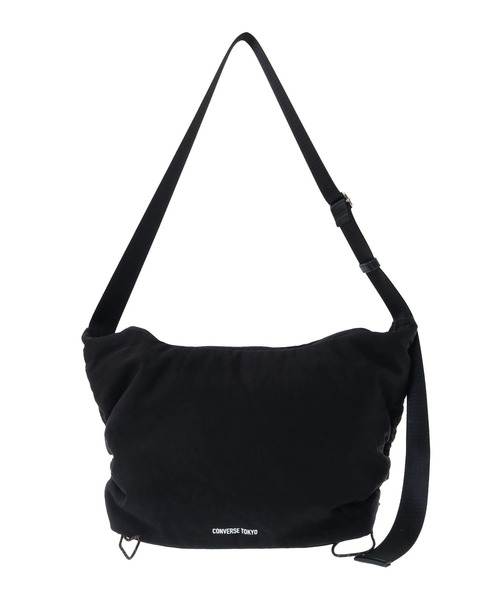 CONVERSE TOKYO ショルダーバッグ　ブラック NYLON BALLOON SHOULDER BAG（ショルダーバッグ）｜CONVERSE