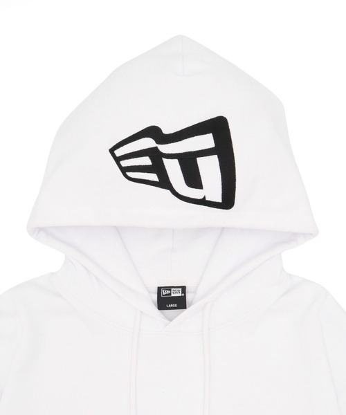 NEW ERA(ニューエラ)の「ニューエラ スウェットパーカー ボックスロゴ ONBSPOTZ別注(パーカー・メンズ・ブラック/ホワイト・XL/L/M/S/XXL)」の9枚目の写真