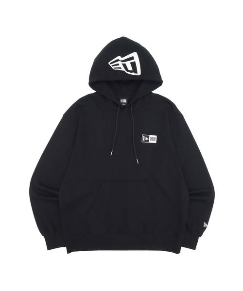 NEW ERA(ニューエラ)の「ニューエラ スウェットパーカー ボックスロゴ ONBSPOTZ別注(パーカー・メンズ・ブラック/ホワイト・XL/L/M/S/XXL)」の20枚目の写真