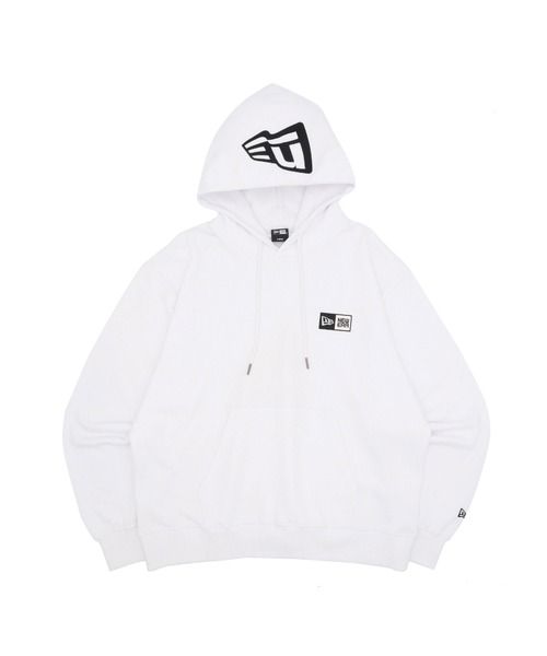 NEW ERA(ニューエラ)の「ニューエラ スウェットパーカー ボックスロゴ ONBSPOTZ別注(パーカー・メンズ・ブラック/ホワイト・XL/L/M/S/XXL)」の7枚目の写真